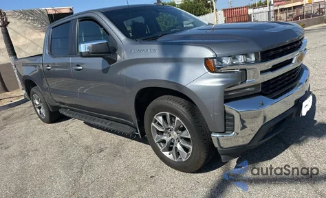 2021 Chevrolet Silverado C1500 Lt z USA, uszkodzony, nr VIN 1GCPWCED5MZ277819